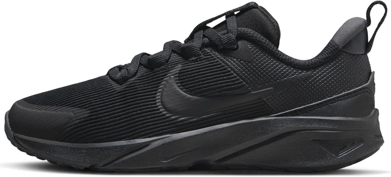 FLEX RUNNER 3 PS unisex-child LACED SHOES - BLACK/BLACK-BLACK-ANTHRACITE