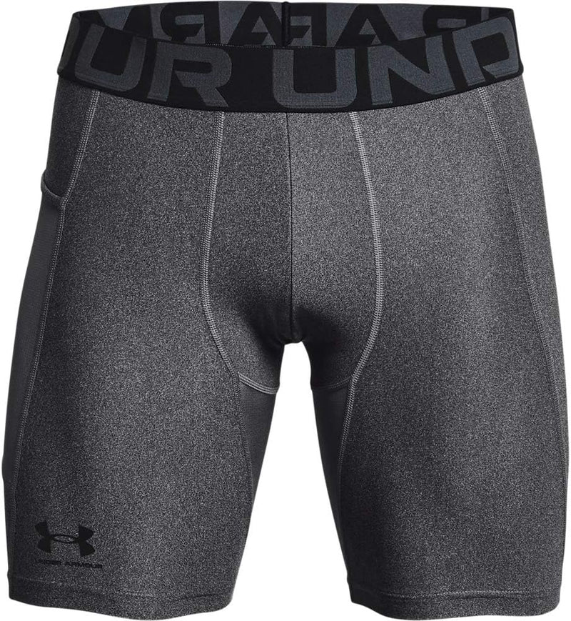 mens Ua Hg Armour Shorts (pack of 1) - Carbon Heather / / Black