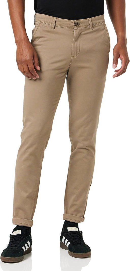 mens Jjimarco Jjbowie SA Slim Fit Pants Trouser (pack of 1) - Beige