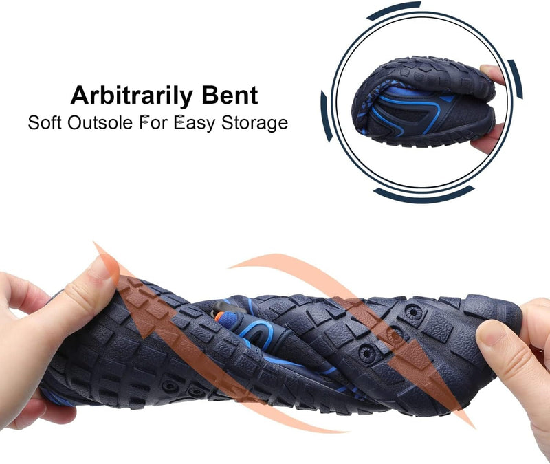 L-RUN Water Shoes Womens Mens Outdoor Quick Dry Barefoot Beach Swim Surf Diving Summer Sports Aqua Shoes
