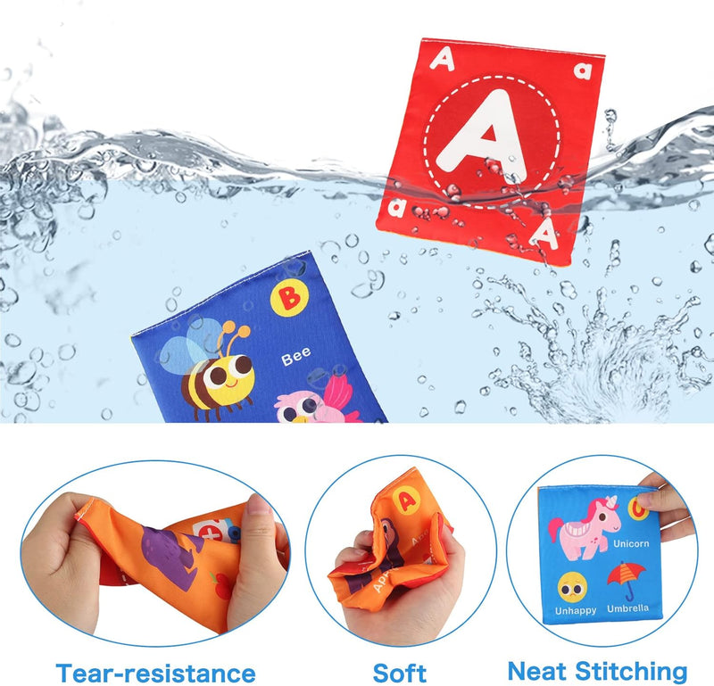 Jenilily Montessori Toys for 1 Year Old, Cloth Fishing Game, Boy Girls Toys Gifts, Baby Toys 6 to 12-18 Months, Baby Stacking Cups