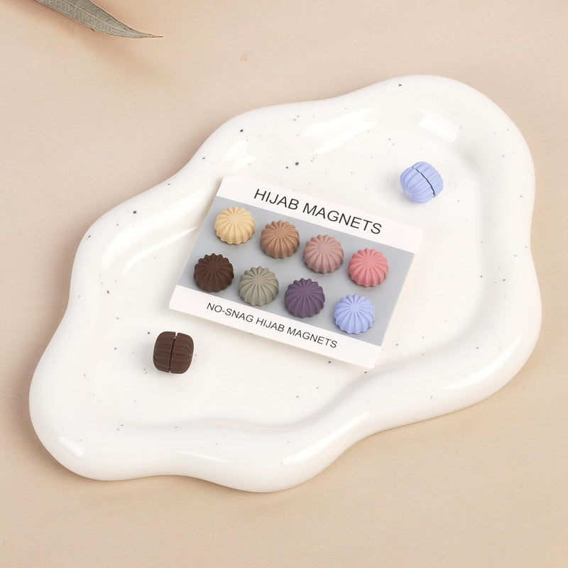 Kaket Magnets Hijab Pins 8PCS Hijab Magnets for Women Clothing Scarf Multi-Use