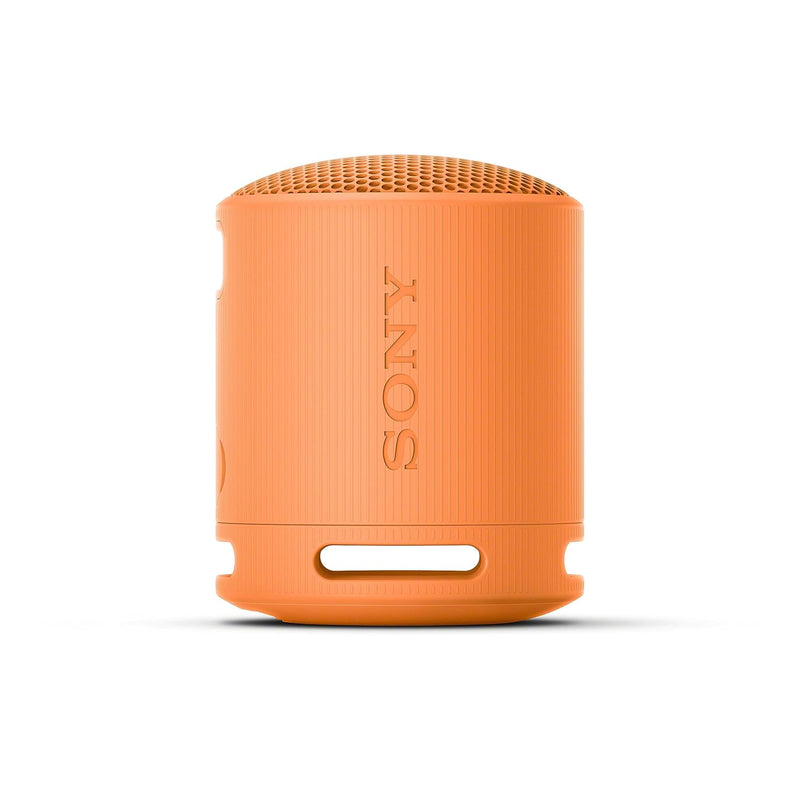 Sony XB100 Portable Wireless Speaker | Extra BASS, 16 hour battery life, IP67 Waterproof and dustproof rating - Orange