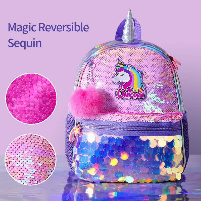 Eazy Kids Unicorn Sparkle Backpack - Pink