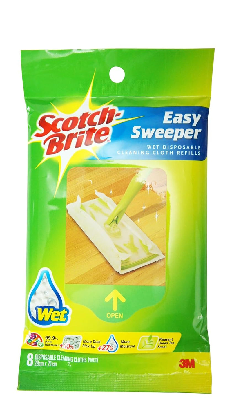 Scotch Brite Easy Sweeper Wet Refill 8’s