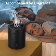 Rotating flip Electric Incense Burner bakhoor Portable USB Charging Smart Electronic Aromatherapy Machine (Special Coal briquettes Charcoal Fragrance)
