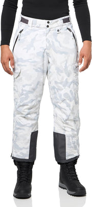 mens Snow Sports Cargo Pants skiing-pants - Camo Cloud