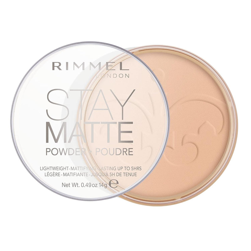 Rimmel London, Stay Matte Pressed Powder, 05 Silky Beige, 14g