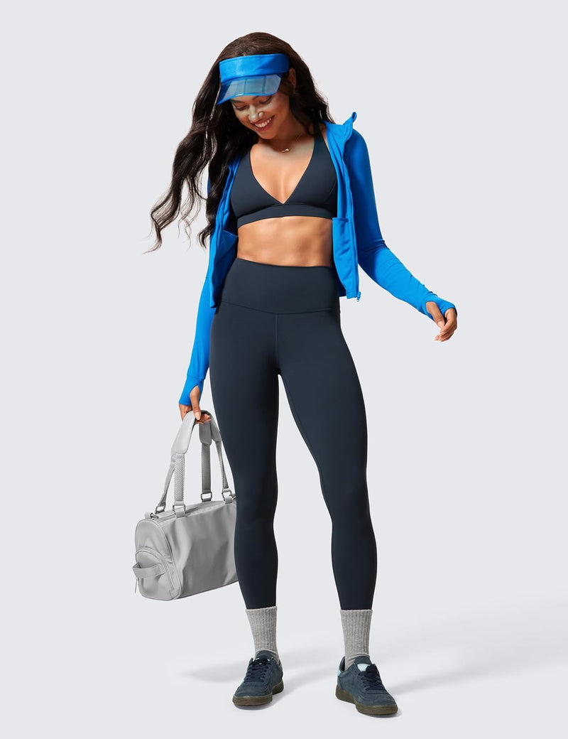 CRZ YOGA Womens Butterlift High Waisted Workout Leggings 25" - Pilates Gym Athletic Yoga Pants Buttery Soft