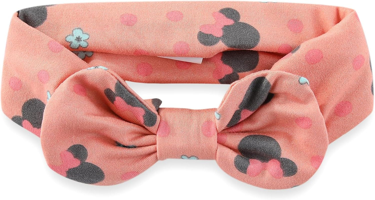Disney Minnie Mouse Baby Girls 2 Pack Sleeveless Dress with Scrunchie for Infants
