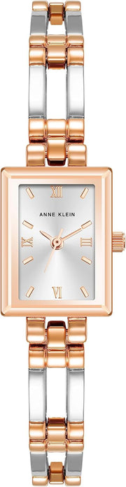 Women's Bracelet Watch - Silver/Rose Gold