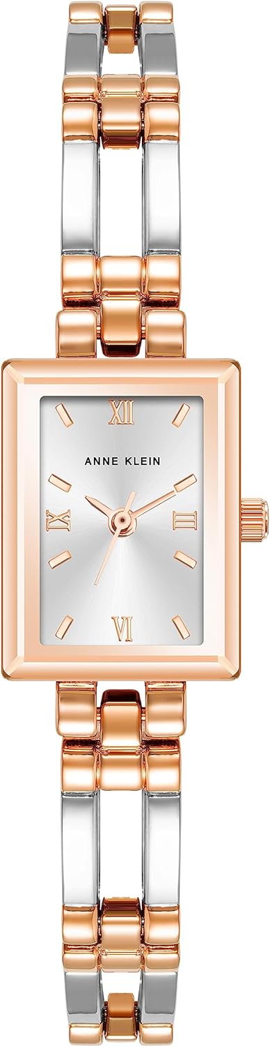 Women's Bracelet Watch - Silver/Rose Gold