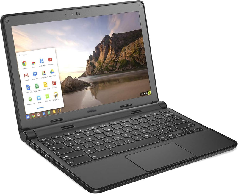 KJD Used Chromebook Laptop 11-3120 P22T 11.6 Inches Intel Celeron N2840 2.16GHz Processor 4GB RAM 16GB SSD Chrome OS PC Notebook Top Apperance Covered by Computer Skin with Charger (Upgraded)