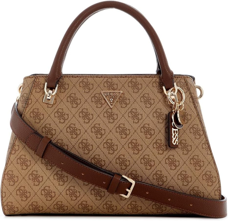 Womens Noelle Luxury Satchel Handbag - Brown II