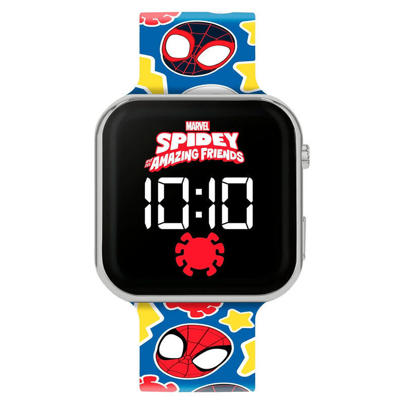 Spidey and His Amazing Friends LED Digital Quartz Silicone Strap Watch