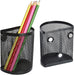 sddjqy Magnetic Pencil Holder - Locker Accessories, Magnetic Pen Holder for Refrigerator for Home School and Office, Black
