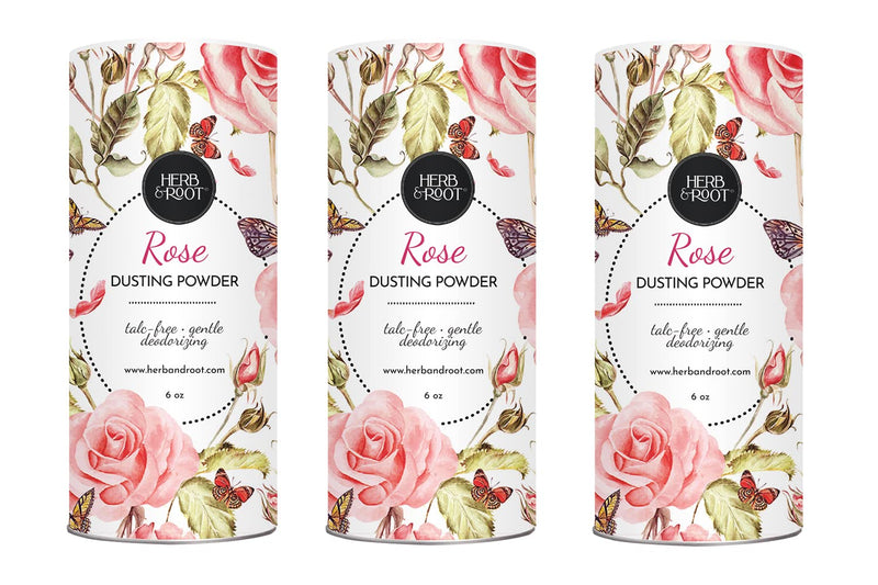 Herb & Root Rose Dusting Powder (3 Pack)