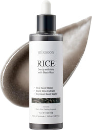Black Rice Exfoliating Ampoule, Gentle Exfoliating & Intensive Moisture, Black Rice & PDRN Complex, Soy Extract, Smooth and Smooth Skin, Korean Skincare, 100 ml
