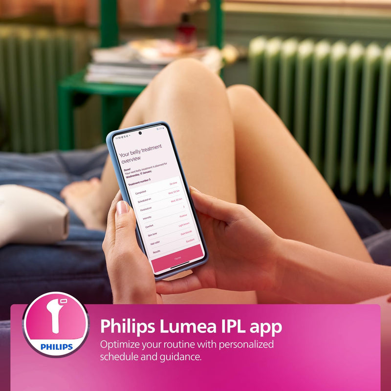 Lumea IPL Epilator with 3 attachments for Face, Body, and Precision Areas (Underarm & Bikini) Cordless, Model: BRI955/60