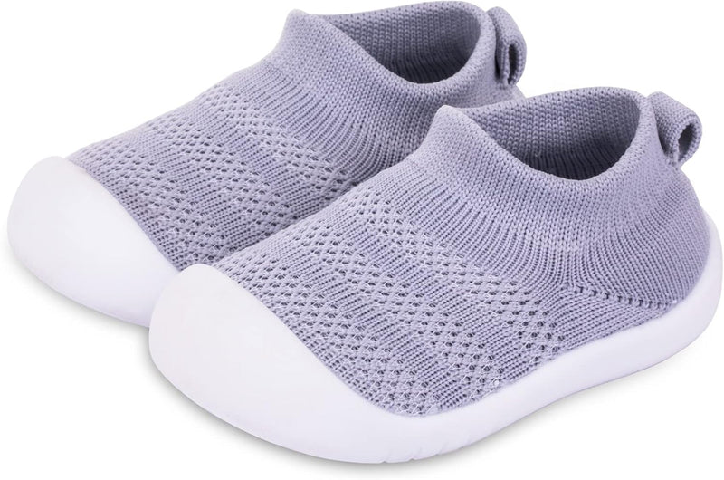 Baby Toddler Non-Skid Sock Shoes Indoor Slipper Breathable Cotton Mesh Lightweight Sole Infant Boy Girls Kids Children