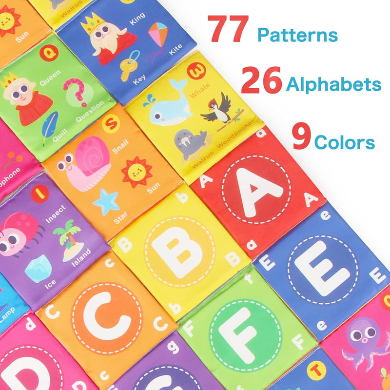 Jenilily Montessori Toys for 1 Year Old, Cloth Fishing Game, Boy Girls Toys Gifts, Baby Toys 6 to 12-18 Months, Baby Stacking Cups