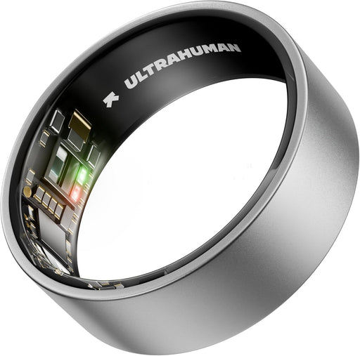 Ring AIR Sleep and Fitness Tracker, Smart Ring for Men and Women, No app fee for Standard Features, Up to 6 Days Battery Life - Raw Titanium 11
