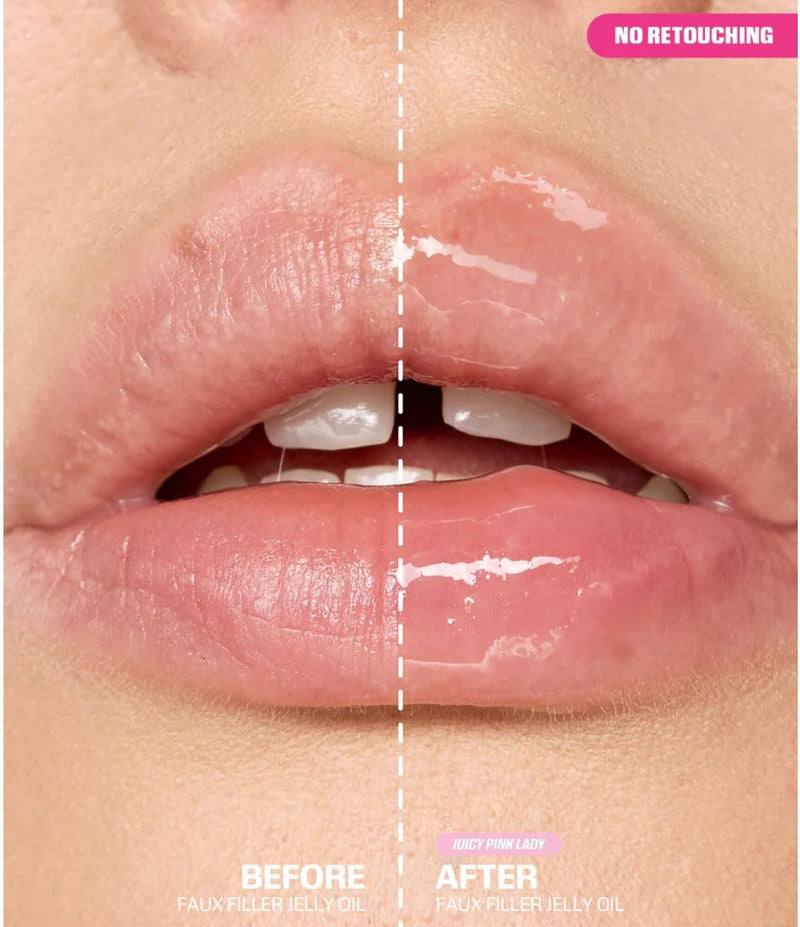 Beauty Best Lip & Cheek Kit, Nude Bronze, Liquid Blusher & Jelly Filler Oil