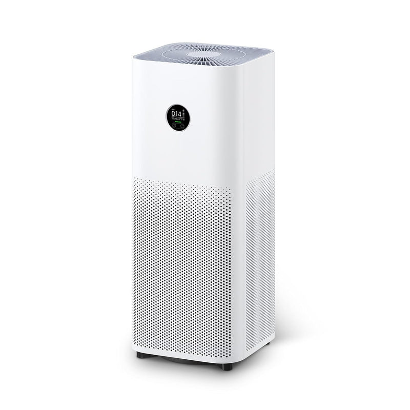 Xiaomi Smart Air Purifier 4 Pro App/Voice Control,Suitable For Large Room Smart Air Cleaner Global Version, 500 M3/H Pm Cadr, Oled Touch Screen Display - Mi Home App Works With Alexa - White