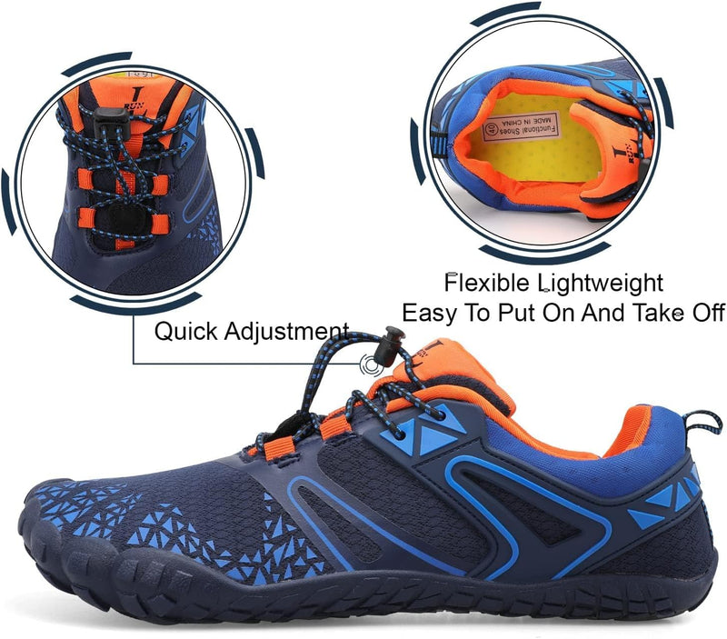 L-RUN Water Shoes Womens Mens Outdoor Quick Dry Barefoot Beach Swim Surf Diving Summer Sports Aqua Shoes
