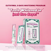Euthymol Whitening Program (Booster + Patch 5 Piece Set) (Whitening Booster Strips 5P