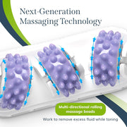 Cellulite Massager Roller, Thigh Slimmer and Cellulite Remover, Deep Tissue Fascia Muscle Roller for Legs & Abdomen, Body Sculpting Tool for Muscle Relaxation, Purple