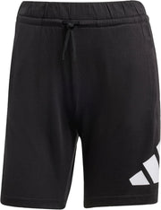 unisex-child Essentials Shorts Kids Shorts - BLACK/WHITE