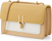 Crossbody Bags for Women Leather Designer Women's Crossbody Handbags Cute Purses - #2 Yellow