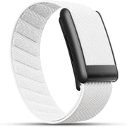 Dado Ultra-soft Nylon Sport Band Compatible with WHOOP 5.0, One, Peak, and Life Breathable, Durable & Secure Fit Strap NOT for Gen 4 - Glacier / Black Connector One/Peak