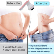 Cellulite Massager - Cordless Handheld Full Body Sculpting Machine Vibrating Heated Lymphatic Massage with 6 Modes, Valentine's Day Gift