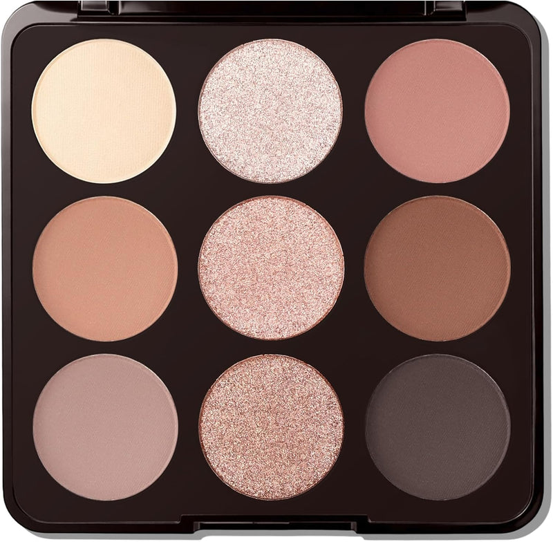 10 Colors Eyeshadow palette with Brush,eye shadow,makeup palette, Long-Lasting Waterproof,eye makeupMatte Naked Eye Shadow, Ultra-Blendable, Easy to use, Professional Matte, Rose Pink - beige, matte taupe toner, brown, copper highlights