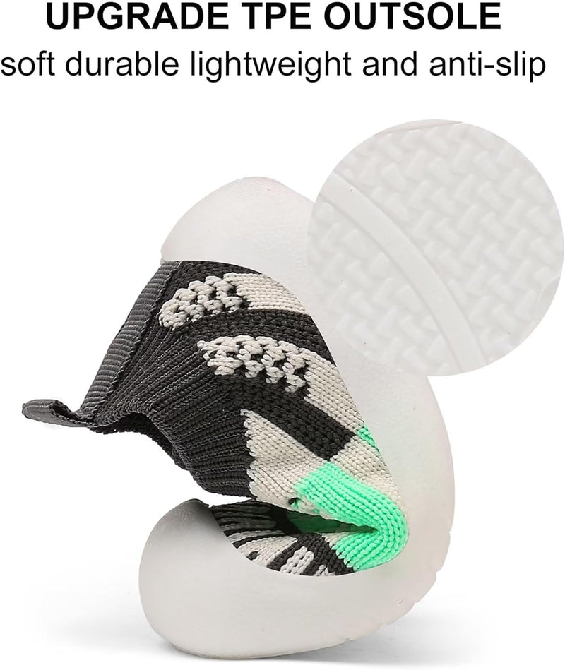 Baby Boy Girl Walking Shoes Non-Slip Toddler Sock Shoes 6 9 12 15 18 24 Months