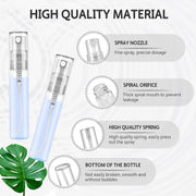 Mini Spray Bottles 105PCS 5ML Clear Glass Perfume Bottles Refillable Fine Mist Spray Bottles Empty Fragrance Scent Sample Spray Containers Cosmetics Make up Atomizer for Cleaning,Travel,Essential Oils - 5ML 105PCS