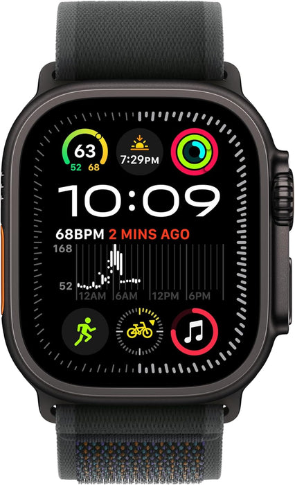 Apple Watch Band - Trail Loop - 49mm - Black - M/L