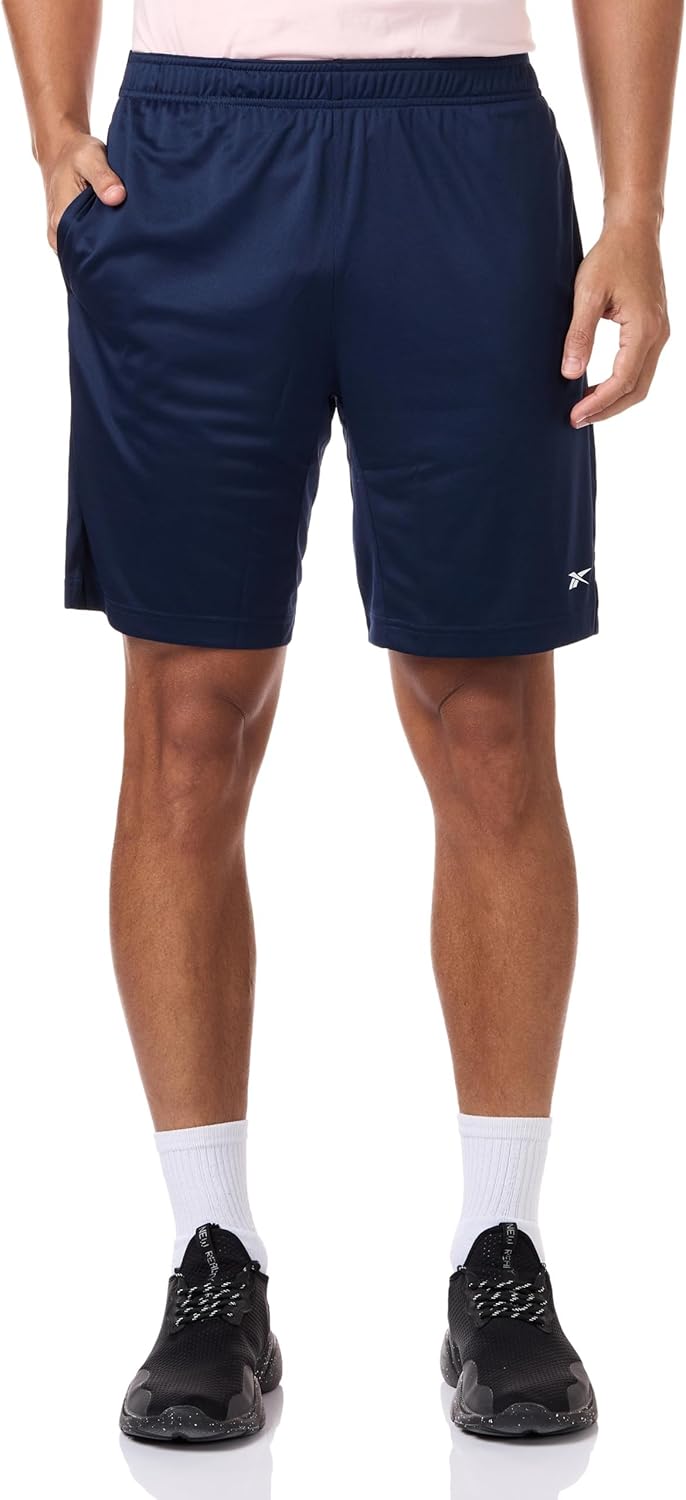 mens COMM KNIT SHORT SHORTS - VECTOR NAVY