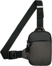 Unisex Adult No small sling bag - Grey