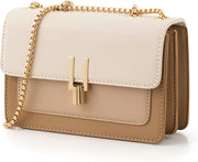 Crossbody Bags for Women Leather Designer Women's Crossbody Handbags Cute Purses - #2 Beige