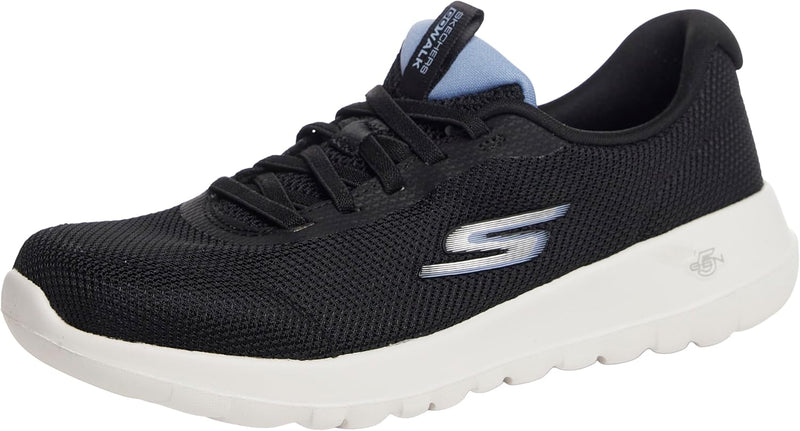 GO WALK JOY womens Shoes - BLACK/BLUE