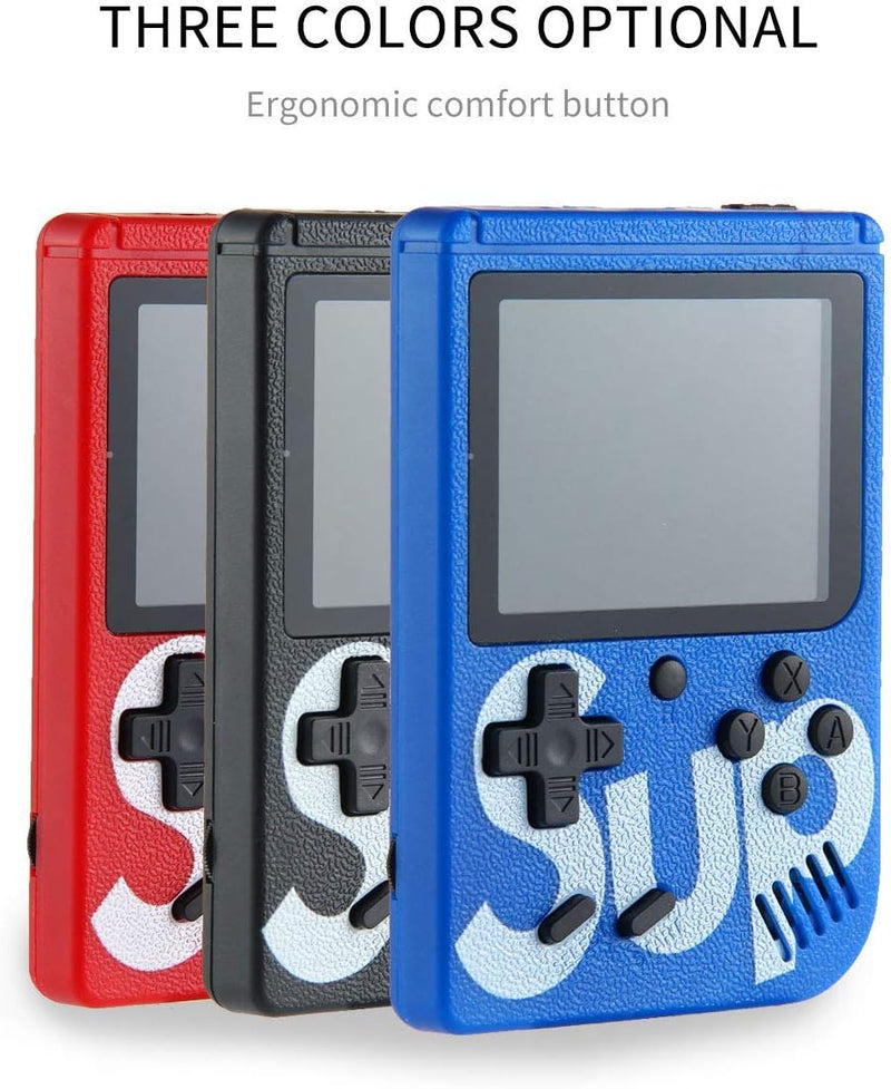 AWH INJOY SUP Game Box - 400 Retro Games in 1 Mini Console Can Connect to TV Yellow