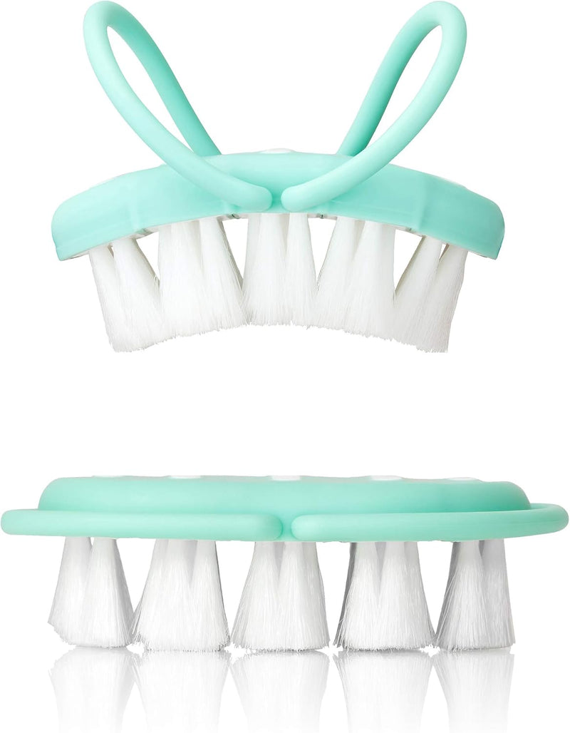 Frida Baby Head-Hugging Hairbrush + Styling Comb Set - White