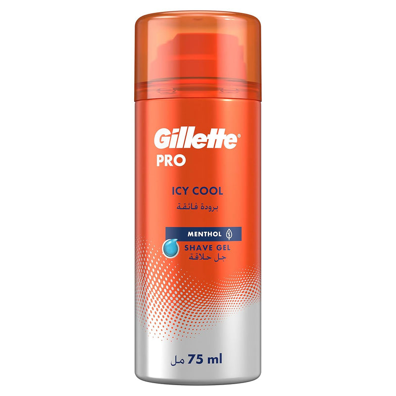 Gillette Pro Shave Gel Icy Cool Menthol 75ml