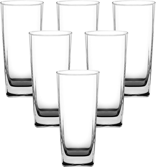 Ocean Plaza Glass 320ml, Clear ,B1101103, 3 Pc Set - 6