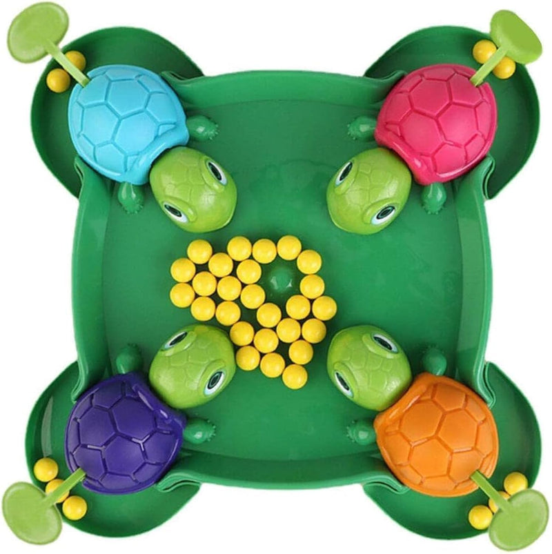 SAMARRA Hungry Turtle Beans Table Bean Pre-School Game Early Educational Toys for 2 to 4 Players