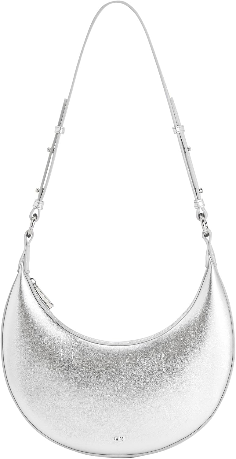 Women's Tessa Shoulder Bag - Bright Silver