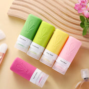 INSFIT Travel Bottles for Toiletries, TSA Approved 90ml Travel Size Containers, BPA Free Leak Proof Squeezable Silicone Tubes for Shampoo Conditioner Lotion Soap with Labels
